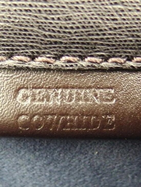 dunhill clutch bag × leather × suede Authentic Used g17480 - Picture 8 of 9